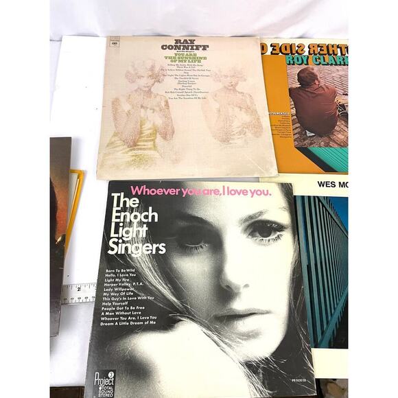 VTG Lot of 10 Vinyl Records LP 60s 70s Conniff Clark Bill Black Jukebox - Picture 4 of 9